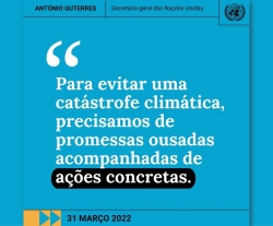 Precisamos de promessas ousadas acompanhadas de acções concretas